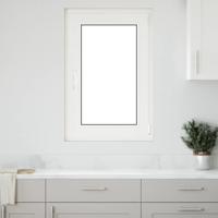 Kelderraam RISOR 60x90 cm draaikiep-draai DIN links antraciet