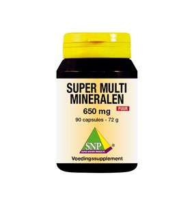 Super multi mineralen 650mg puur