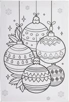 Verfset op nummer kerstballen