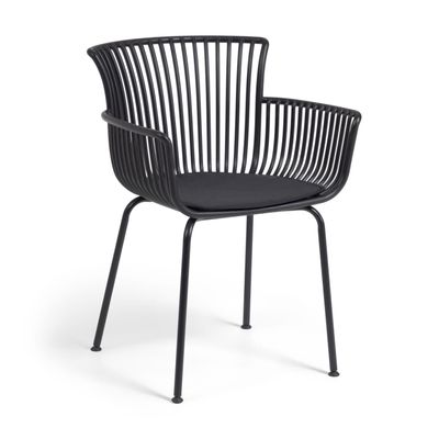 Kave Home Surpika tuinstoel Zwart