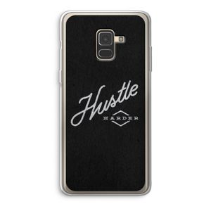 Hustle: Samsung Galaxy A8 (2018) Transparant Hoesje