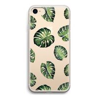 Tropische bladeren: iPhone 7 Transparant Hoesje