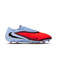 Nike Phantom 6 Low Pro Kunstgras Voetbalschoenen (AG) Lichtblauw Felrood Zwart