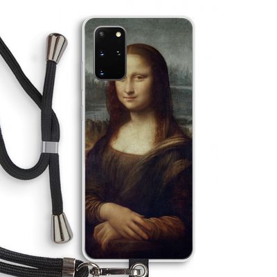 Mona Lisa: Samsung Galaxy S20 Plus Transparant Hoesje met koord Mona Lisa: Samsung Galaxy S20 Plus Transparant Hoesje met koord