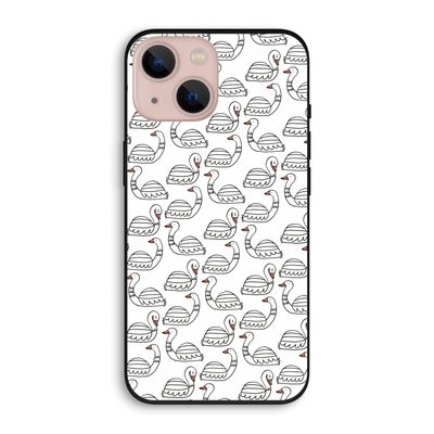 Zwanen: iPhone 13 Biologisch afbreekbaar hoesje