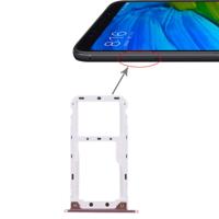 2 SIM-kaart lade/micro SD-kaart lade voor Xiaomi Redmi 5 plus (Rose Gold)