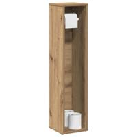 Badkamerkast met rolhouder Artisan Oak 20,5x20x90 cm