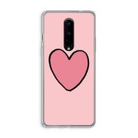 Hartje: OnePlus 8 Transparant Hoesje