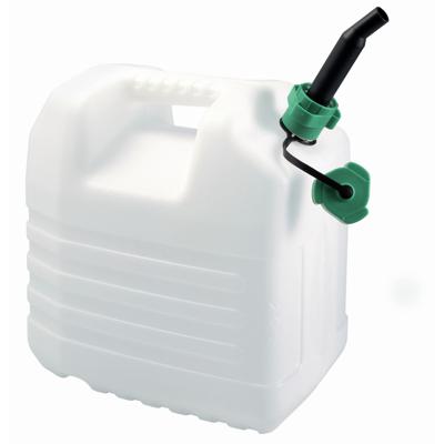Jerrycan voor brandstof - 20 liter - L35 x B23 x H37 cm - kunststof - met schenktuit