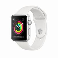 Apple Watch Series 3 OLED 42 mm Digitaal 312 x 390 Pixels Touchscreen Zilver Wifi GPS