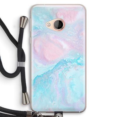 Fantasie pastel: HTC U Play Transparant Hoesje met koord