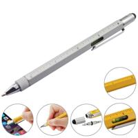 Multi-functionele 6 in 1 professionele Stylus Pen voor iPhone 6 & 6 Plus iPhone 5 & 5S & 5 C iPad Air 2 / iPad Air / iPad mini / mini met Retina-Dis