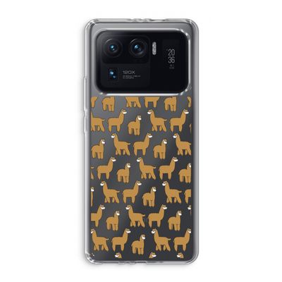 Alpacas: Xiaomi Mi 11 Ultra Transparant Hoesje