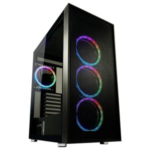 LC Power LC-Power Geh Midi 802-B-ON Black_Wandere Midi-tower PC-behuizing Zwart