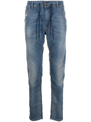 Diesel jean Krooley-E-Ne à taille basse - Bleu