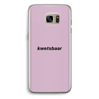kwetsbaar: Samsung Galaxy S7 Edge Transparant Hoesje