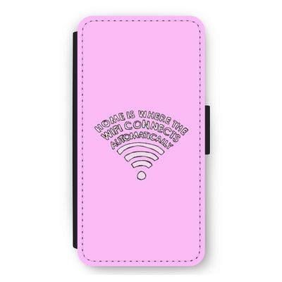 Home Is Where The Wifi Is: iPhone 11 Flip Hoesje
