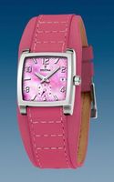 Horlogeband Festina F16181-5 Leder Roze 17mm