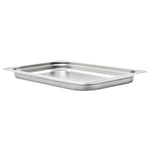 VidaXL Gastronormbakken 4 st gn 1/1 40 mm roestvrij staal