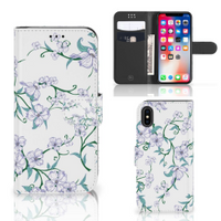 Apple iPhone X | Xs Uniek Hoesje Blossom White