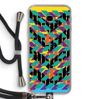 Skew Bee 1: Samsung Galaxy J4 Plus Transparant Hoesje met koord