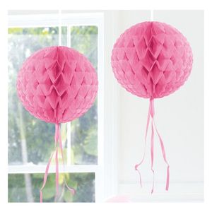 Baby roze hangdecoratie bol 30 cm