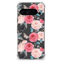 Google Pixel 9 Pro XL Case Butterfly Roses