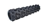 RumbleRoller 22" Mid Size Xtra Firm Black Textured Foam Roller RumbleRoller 22" Mid Size Xtra Firm Black Textured Foam Roller