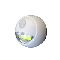 LED lampje met bewegingssensor - draadloos - zelfklevend - wit - Dia 8.5 cm - 2 standen LED lampje met bewegingssensor - draadloos - zelfklevend - wit - Dia 8.5 cm - 2 standen