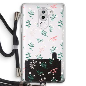 Small white flowers: Honor 6X Transparant Hoesje met koord