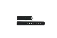 Horlogeband Jacob Jensen 850 / 851 / 852 / 853 Shine Leder Zwart 17mm