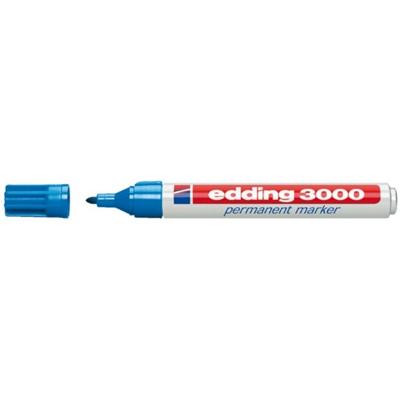 Edding 3000 permanent marker 1,5-3mm rond lichtblauw