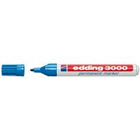 Edding 3000 permanent marker 1,5-3mm rond lichtblauw