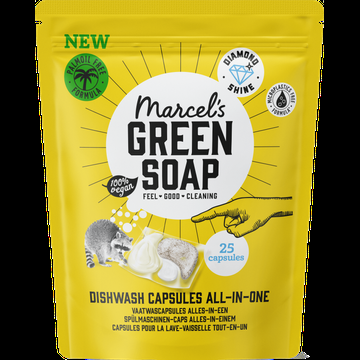 Marcel&apos;s Green Soap Vaatwascapsules AllesinEen 25 Stuks bij Jumbo