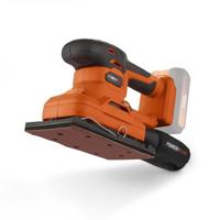 Accu vlakschuurmachine 20V 187x90mm - DUAL POWER POWDP50300 - Geleverd zonder accu en lader
