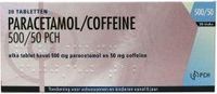 Paracetamol coffeine 500/50