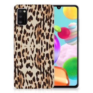 Samsung Galaxy A41 TPU Hoesje Leopard