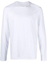 Majestic Filatures t-shirt en coton à manches longues - Blanc