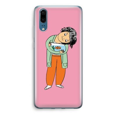 Visknuffel: Huawei P20 Transparant Hoesje