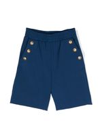 Balmain Kids Shorts verfraaid met knoop - Blauw - thumbnail