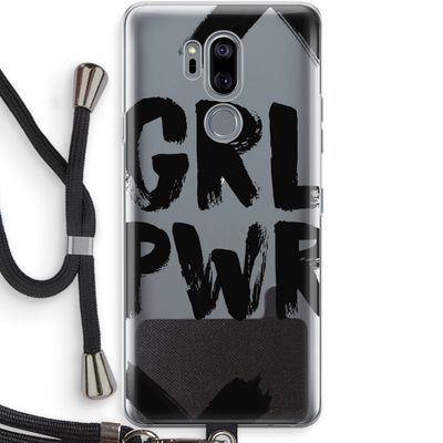 Girl Power #2: LG G7 Thinq Transparant Hoesje met koord