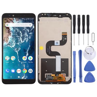 LCD-scherm en Digitizer volledige montage met Frame voor Xiaomi Mi 6X(Black)