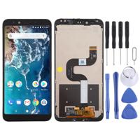 LCD-scherm en Digitizer volledige montage met Frame voor Xiaomi Mi 6X(Black)