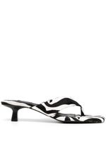 Senso sandales Tash II en cuir - Noir