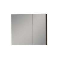 Tiger S-line spiegelkast 80x70cm mat zwart