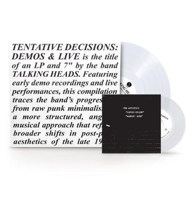 Talking Heads - Tentative Decisions: Demos & Live (Doorzichtig Vinyl) (Record Store Day Black Friday 2025) LP + 7" Vinyl