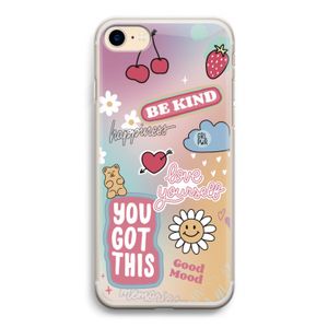 Positivity: iPhone 7 Transparant Hoesje