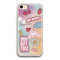 Positivity: iPhone 7 Transparant Hoesje