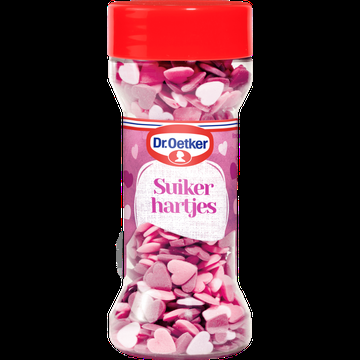 Dr. Oetker Suikerhartjes Taart Versiering 40 g bij Jumbo