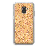 Camouflage: Samsung Galaxy A8 (2018) Transparant Hoesje